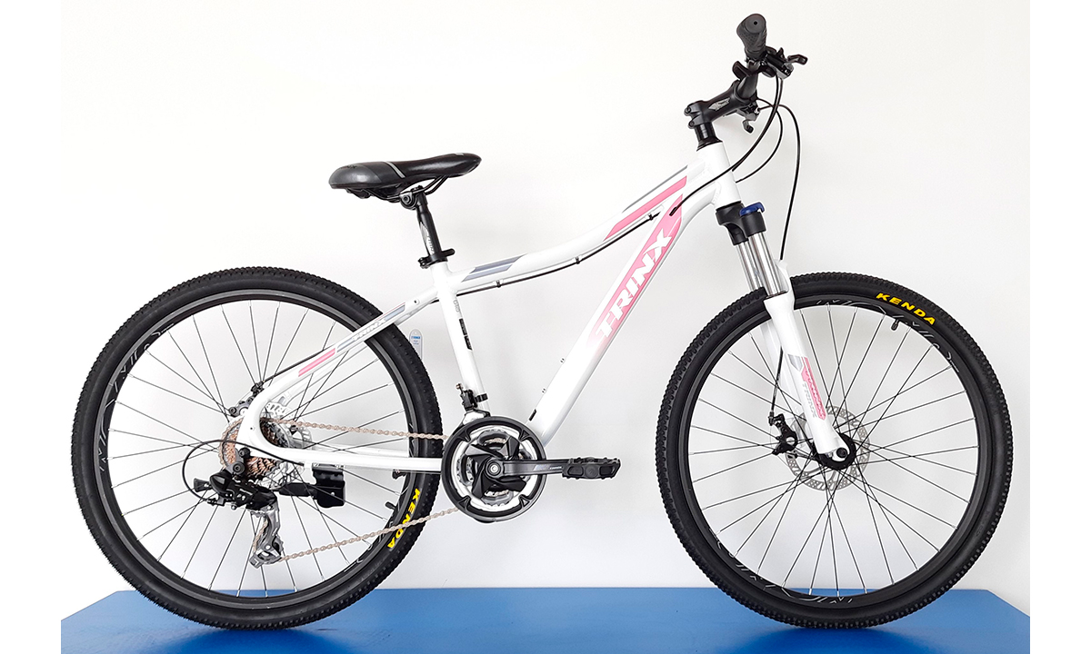 Женский велосипед Trinx Nana N106 26" 2021 2021 Бело-розовый